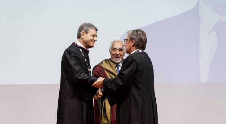 Luís Portela distinguido com Doutoramento  Honoris Causa pela Universidade Portucalense